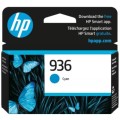Tusz Hewlett-Packard Oryginał do Officejet Pro 9125e, 9132e Nr.936 | 800str. (4S6U9LN) Cyan